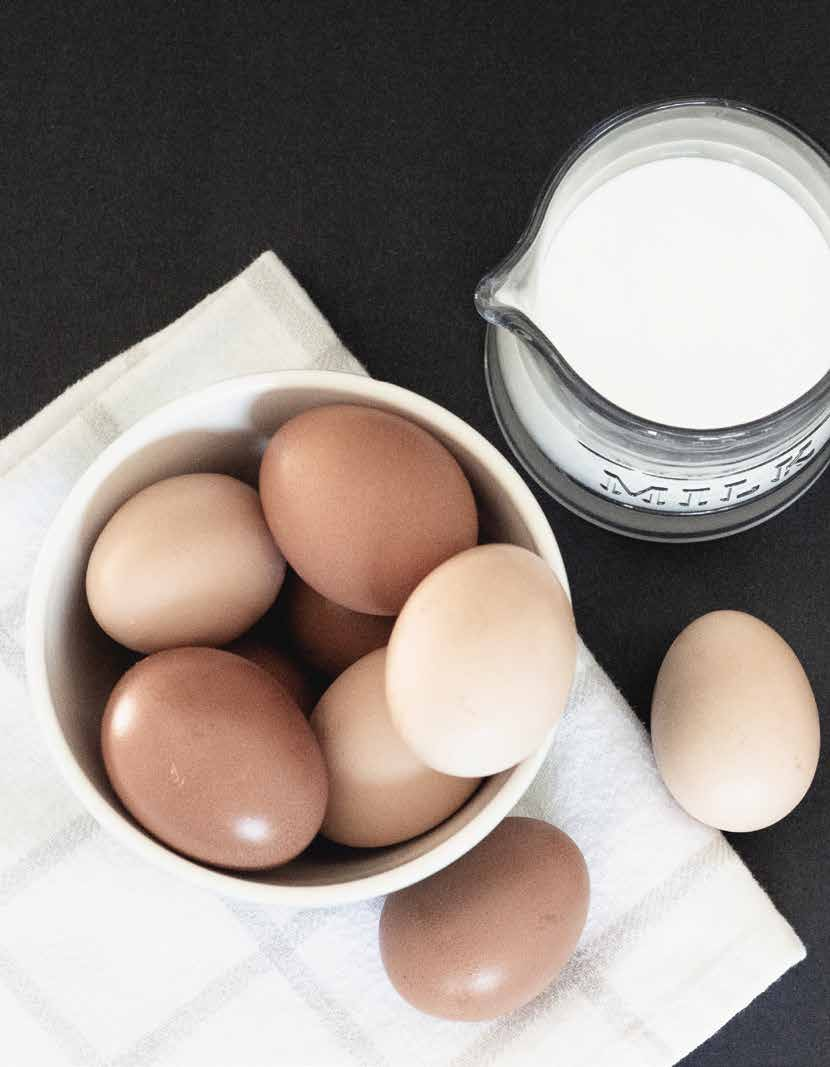 Milchprodukte und Eier